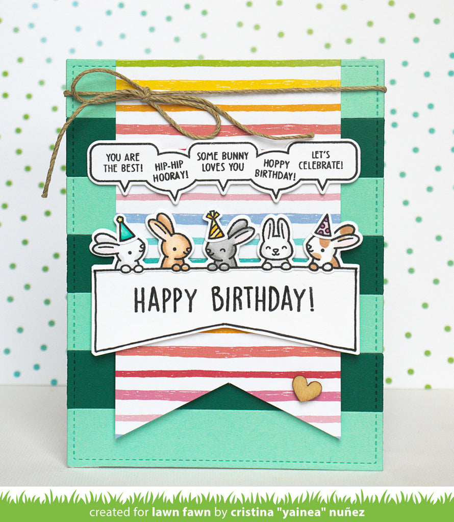 Simply Celebrate Critters Add On - Lawn Fawn Clear Stamps