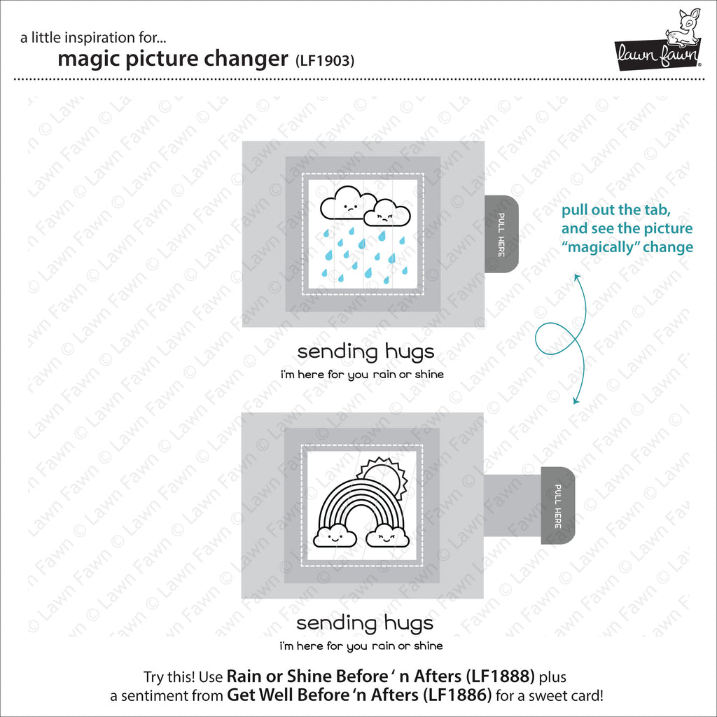 Magic Picture Changer Dies - Lawn Fawn Lawn Cuts