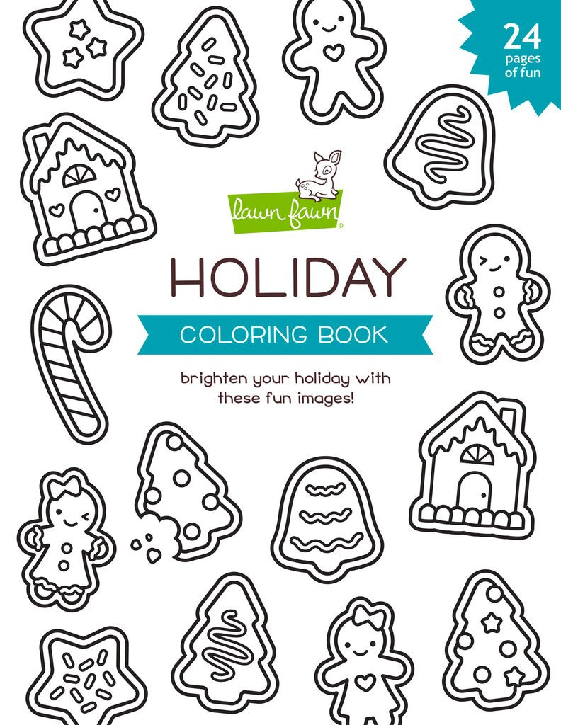 Holiday Colouring Book - Lawn Fawn