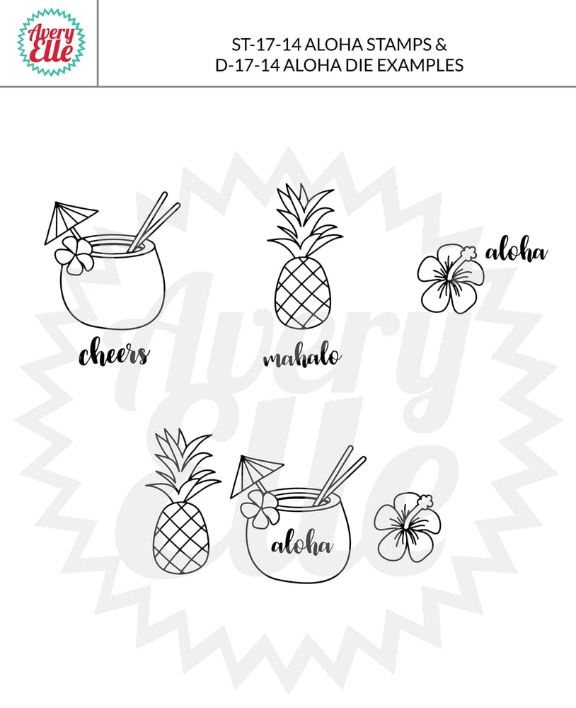 Aloha clear stamps