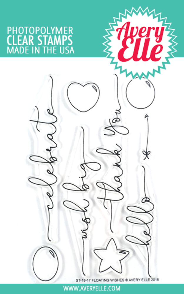 Floating Wishes Clear Stamp Set - Avery Elle