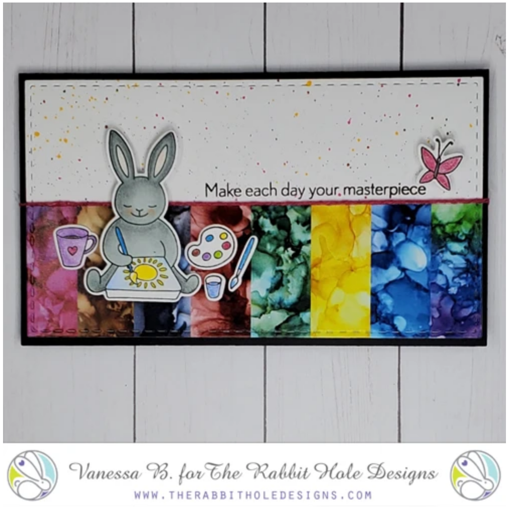 Color My World Clear Stamp Set - The Rabbit Hole Designs