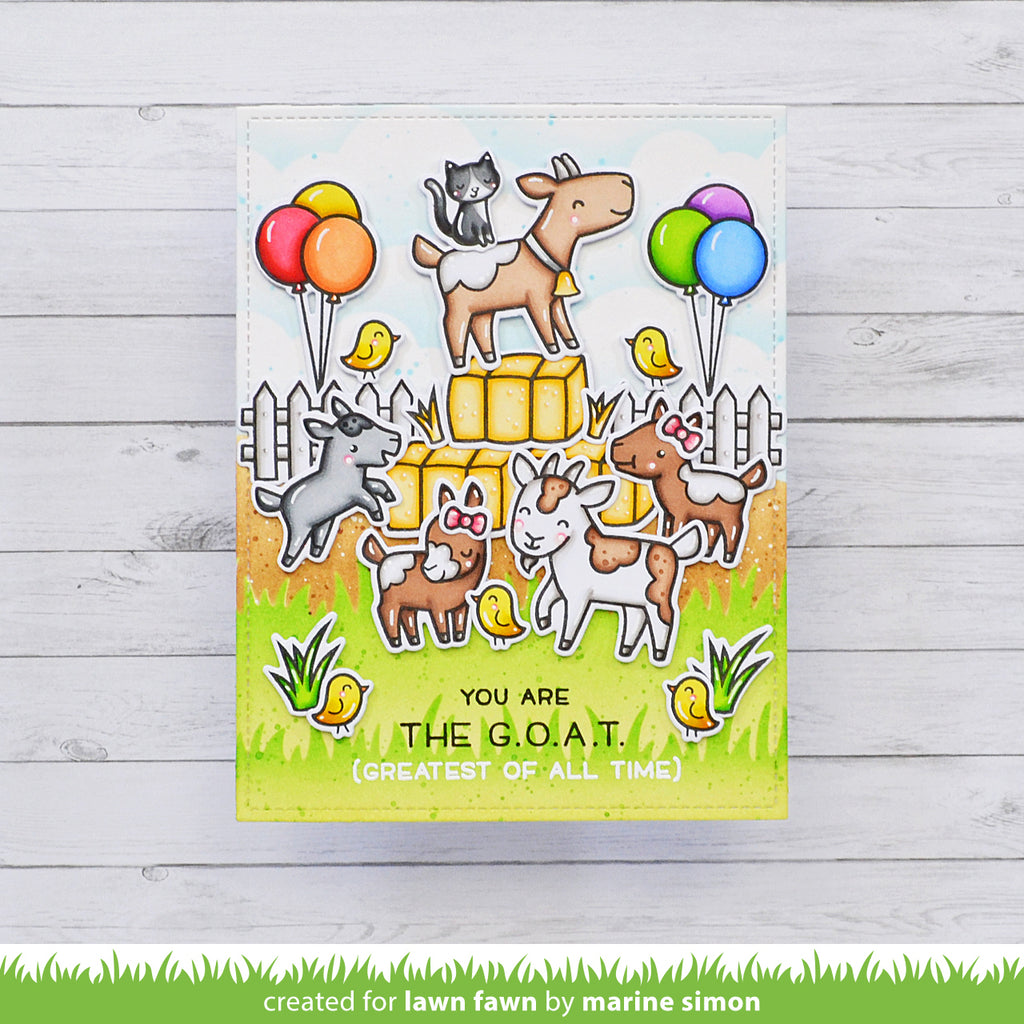 You Goat This Clear Stamps - Lawn Fawn