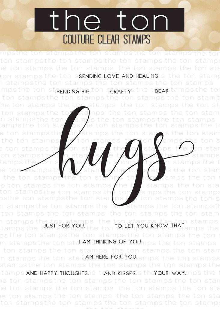 Brushed Hugs - The Ton Clear Stamps