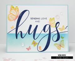 Brushed Hugs - The Ton Clear Stamps