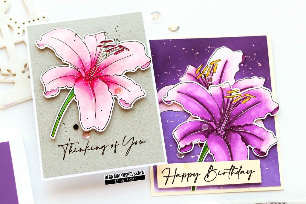 Lovely Lily - The Ton Clear Stamps