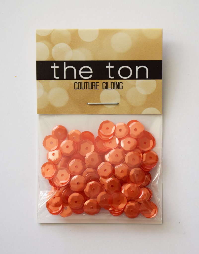 The Ton Smoked Citrine Sequins - Mixed Sizes