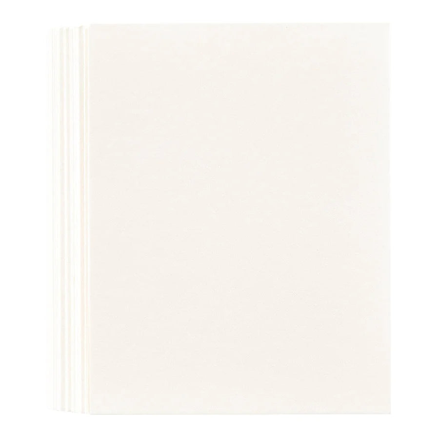 Bisque A2 Cotton Card Panels from the BetterPress Collection (25 Pack) - Spellbinders
