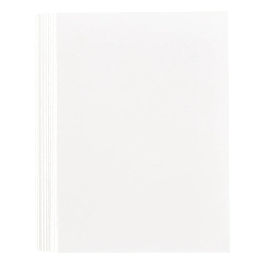 Porcelain A2 Cotton Card Panels from the BetterPress Collection (25 Pack) - Spellbinders