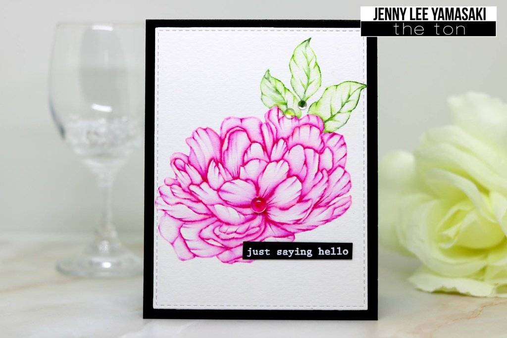Large Peony 4 - The Ton Clear Stamps