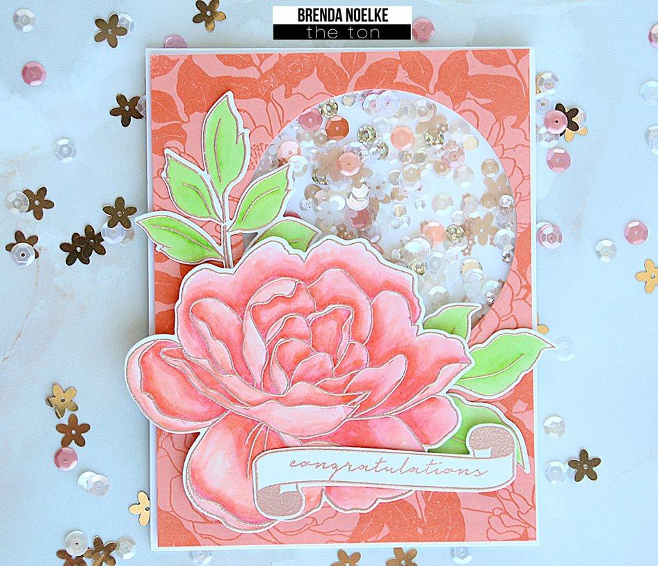 Large Peony 5 - The Ton Clear Stamps