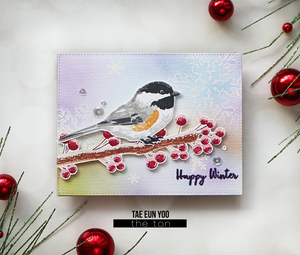 Winter Chickadee - The Ton Clear Stamps