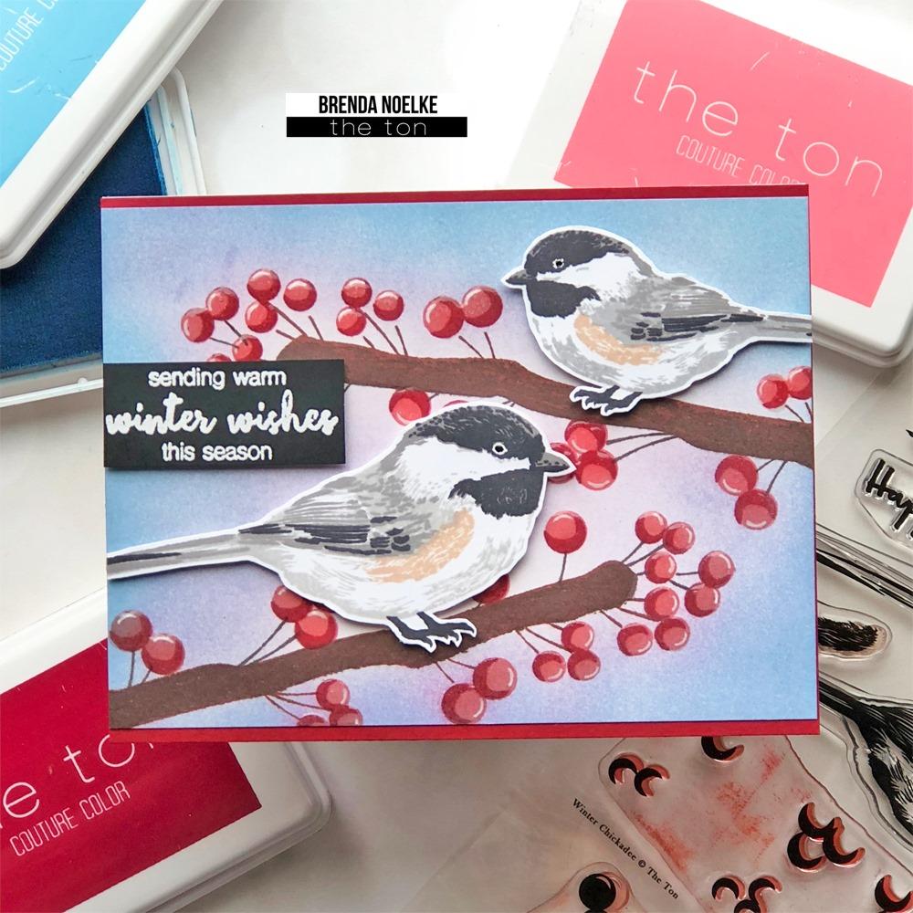 Winter Chickadee - The Ton Clear Stamps