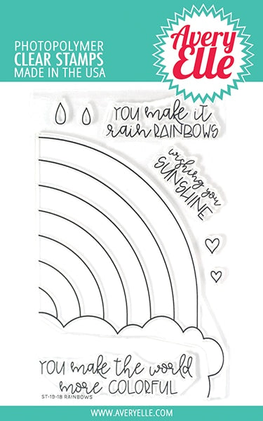 Rainbows - Clear Stamps