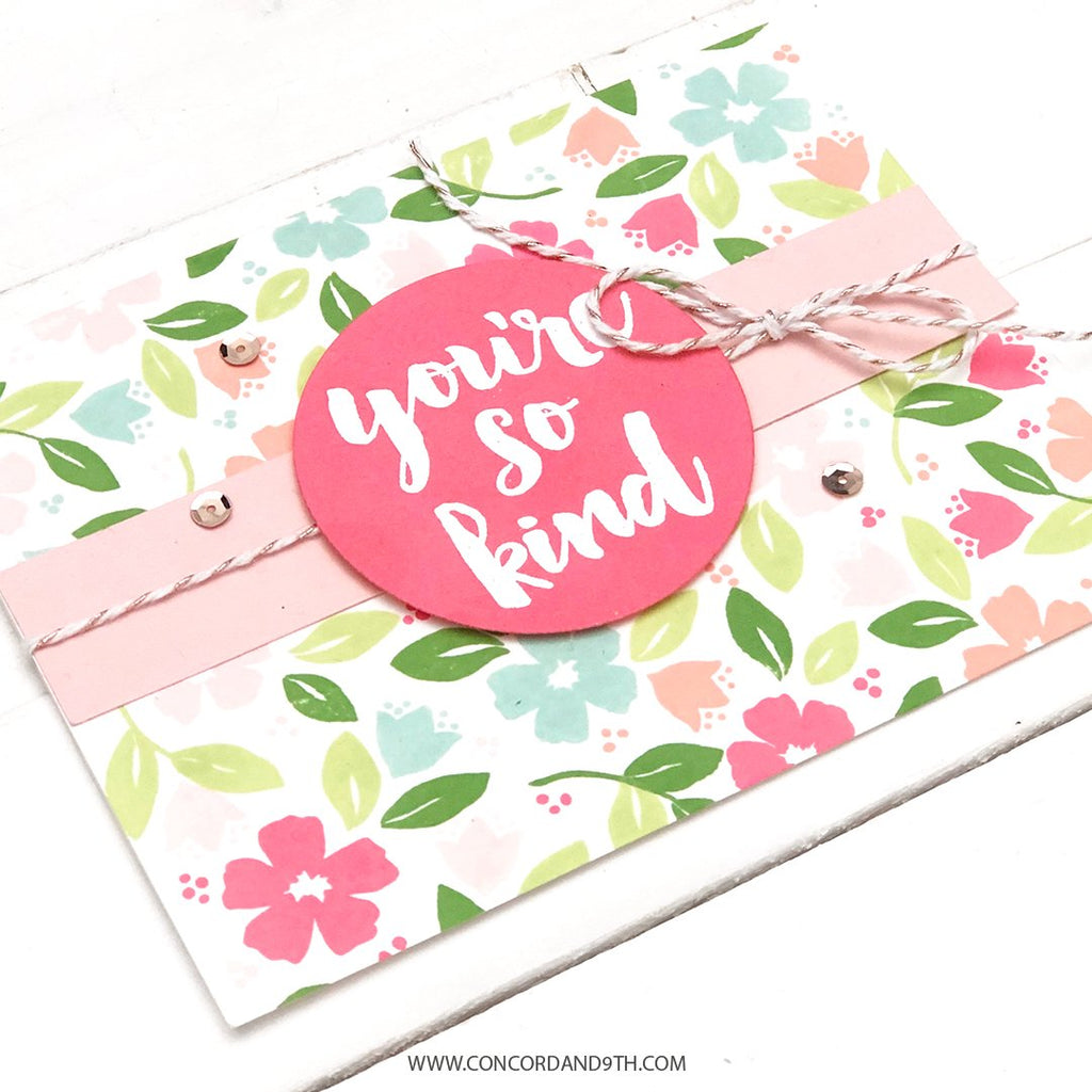 Blooms Turnabout™ Stamp Set
