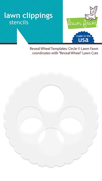 Reveal Wheel Templates: Circle - Lawn Fawn Lawn Clippings