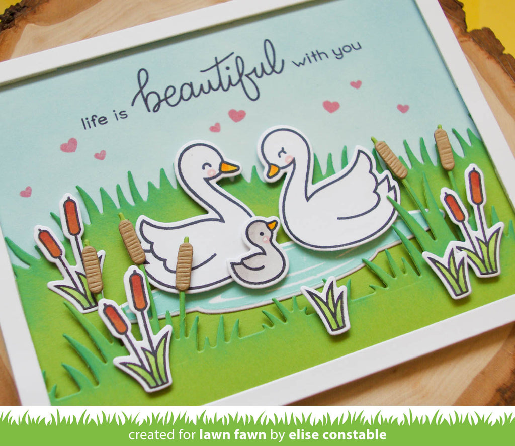 Swan Soiree Clear Stamps
