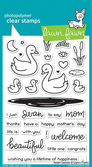 Swan Soiree Clear Stamps