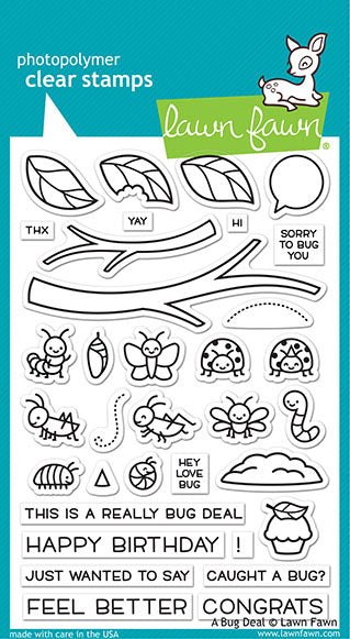 A Bug Deal Clear Stamps - Lawn Fawn