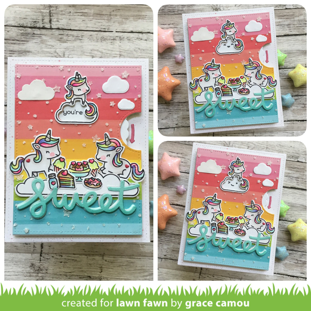 Unicorn Picnic Clear Stamps