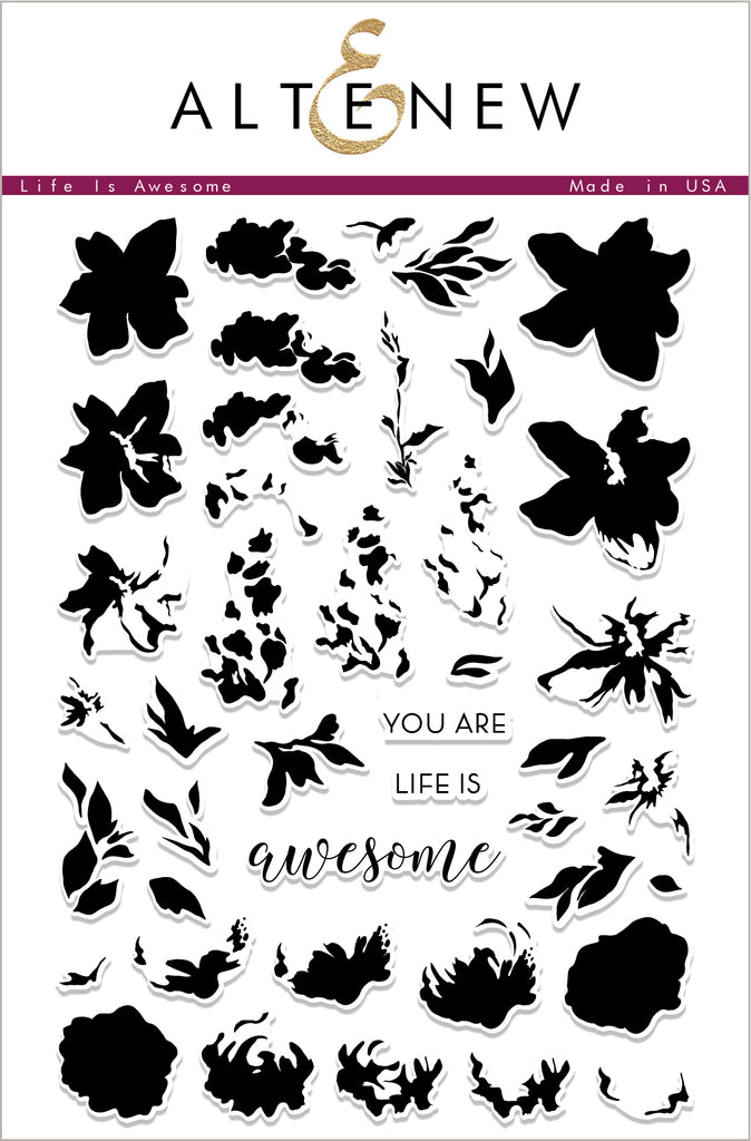 Life is Awesome Stamp Set