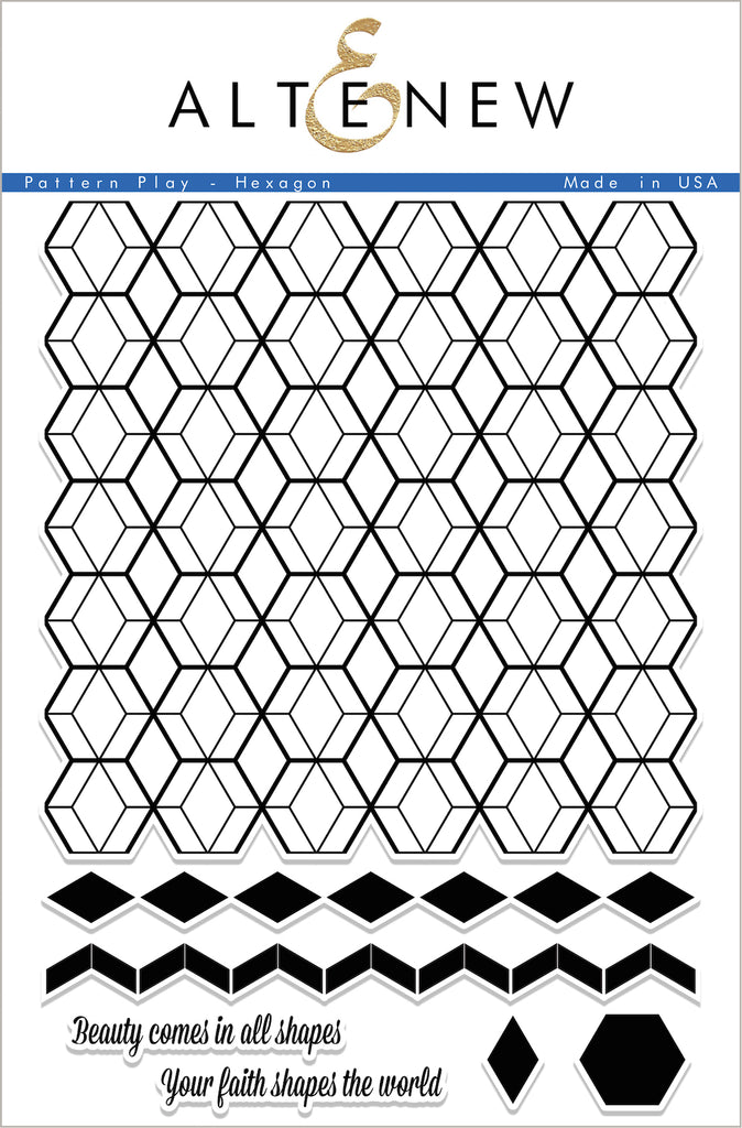 Pattern Play Hexagon Stamp Set