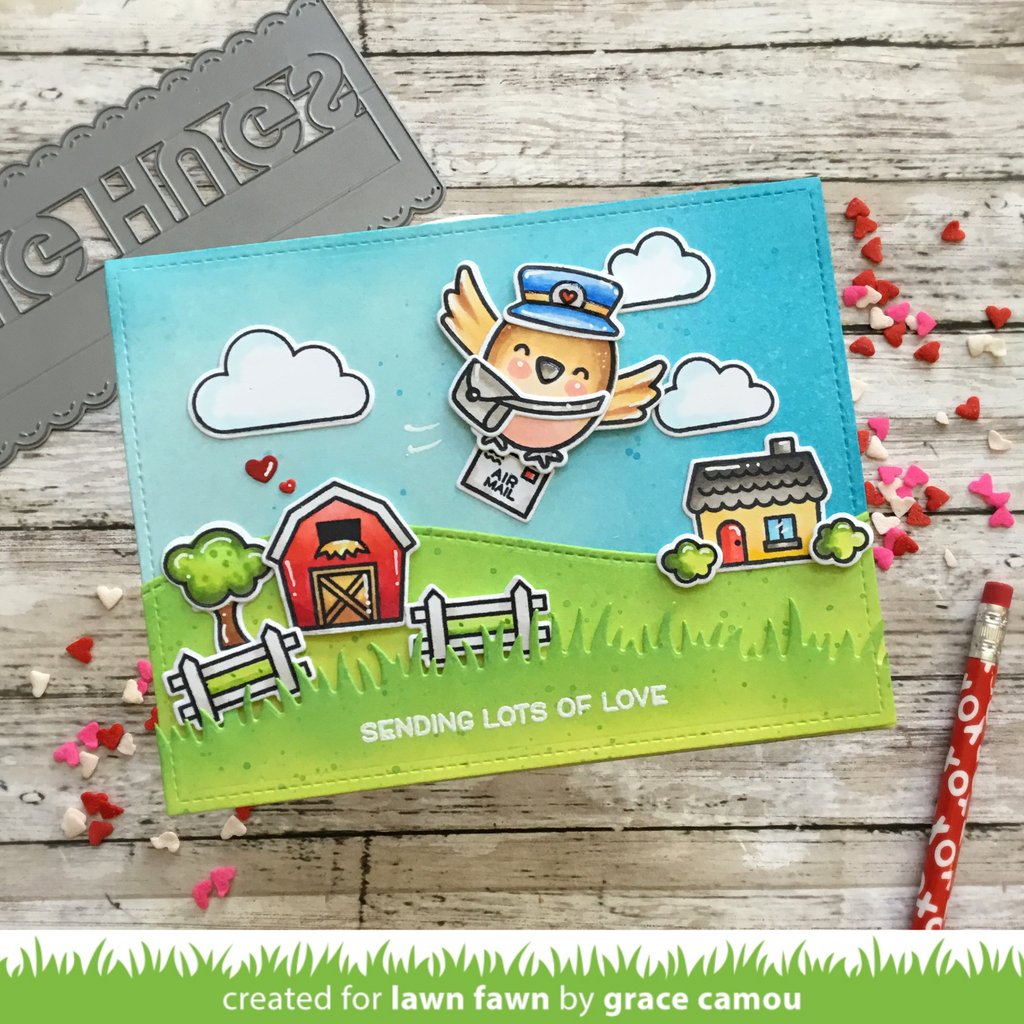 Special Delivery Stamps - Lawn Fawn