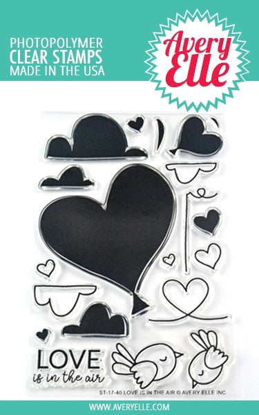 Love Is In The Air - Clear stamps