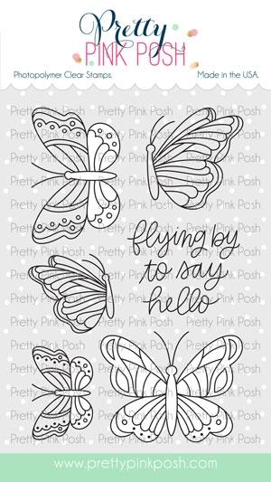 Beautiful Butterflies stamp set