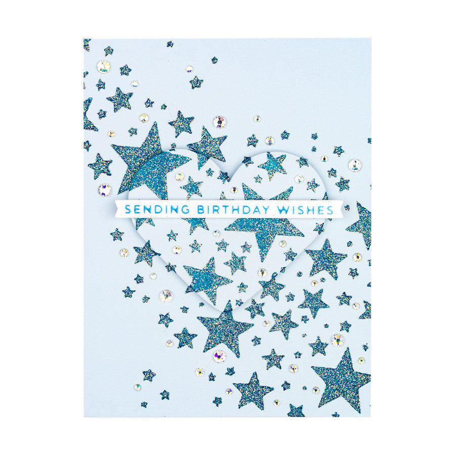 Star Bright Stencil - Spellbinders
