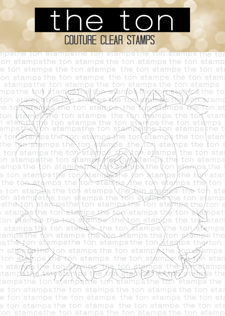 Wild Rose Close Up - The Ton Clear Stamps