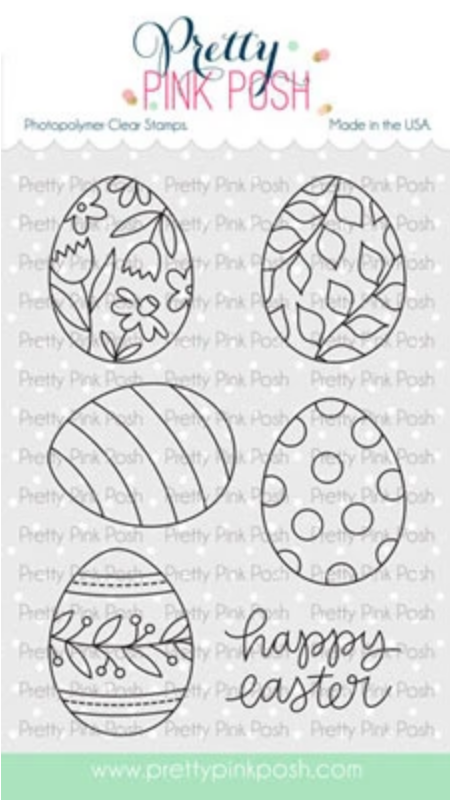 Easter Eggs Clear Stamps - Pretty Pink Posh