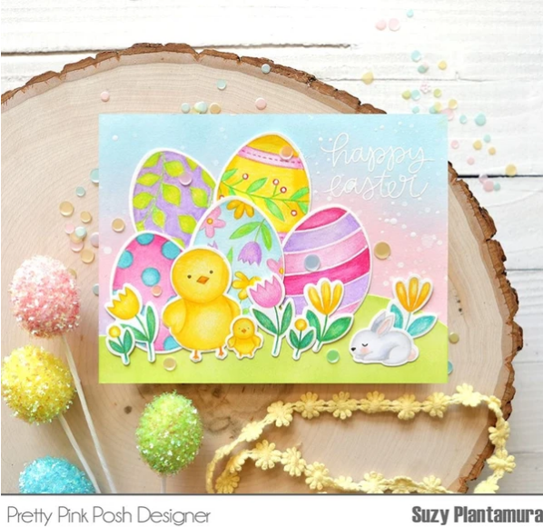 Easter Eggs Clear Stamps - Pretty Pink Posh