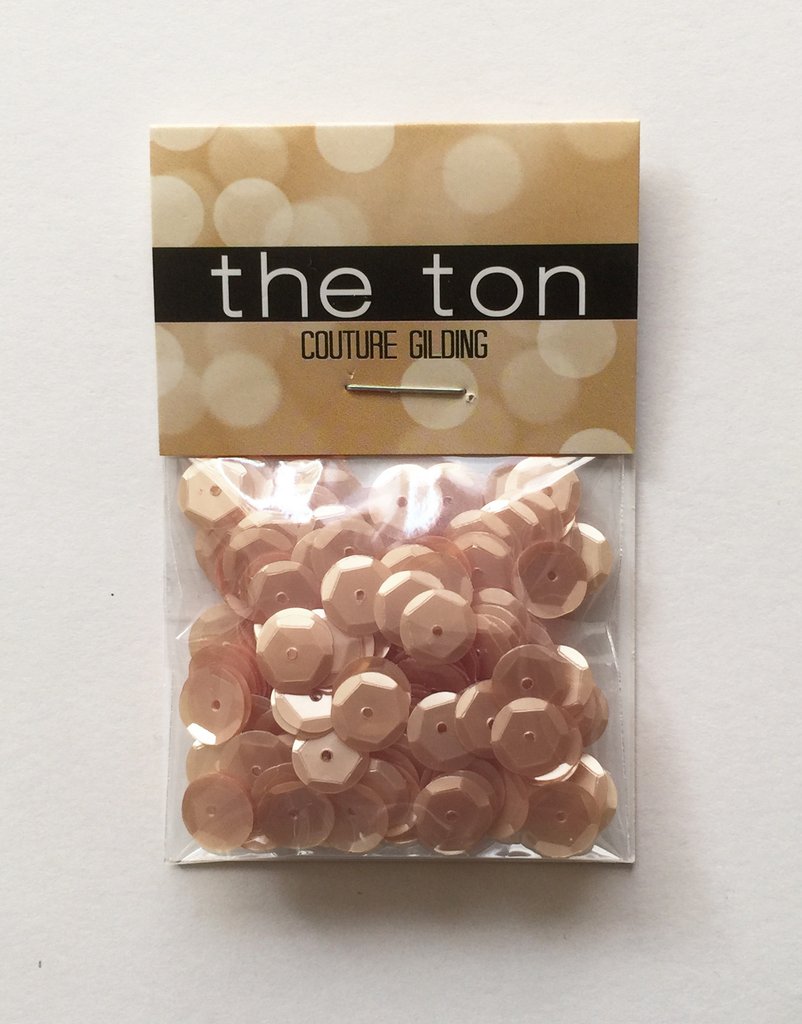 The Ton Creamy Toffee Sequins - Mixed Sizes