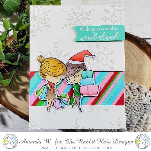 Love You More: Christmas Frost - Clear Stamps from The Rabbit Hole Designs