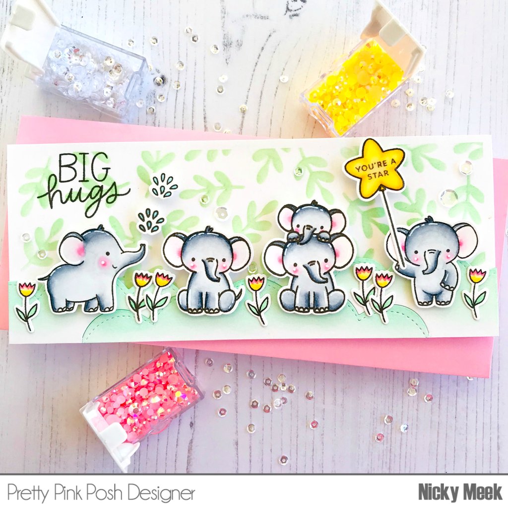 Elephant Friends stamp set