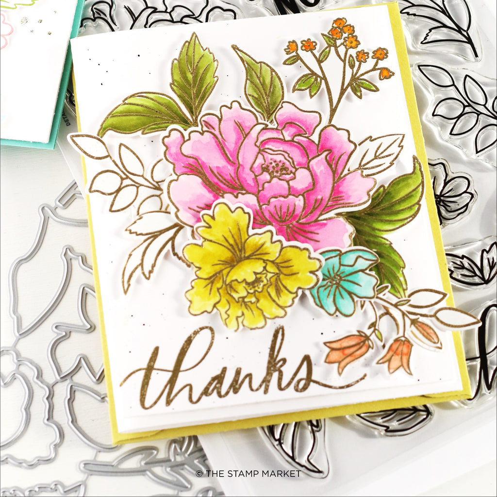 Fabulous Floral Clear Stamp Set