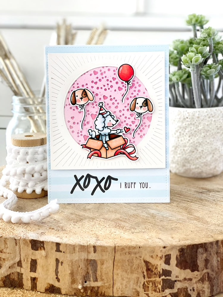 Hot Dog clear stamps - Avery Elle