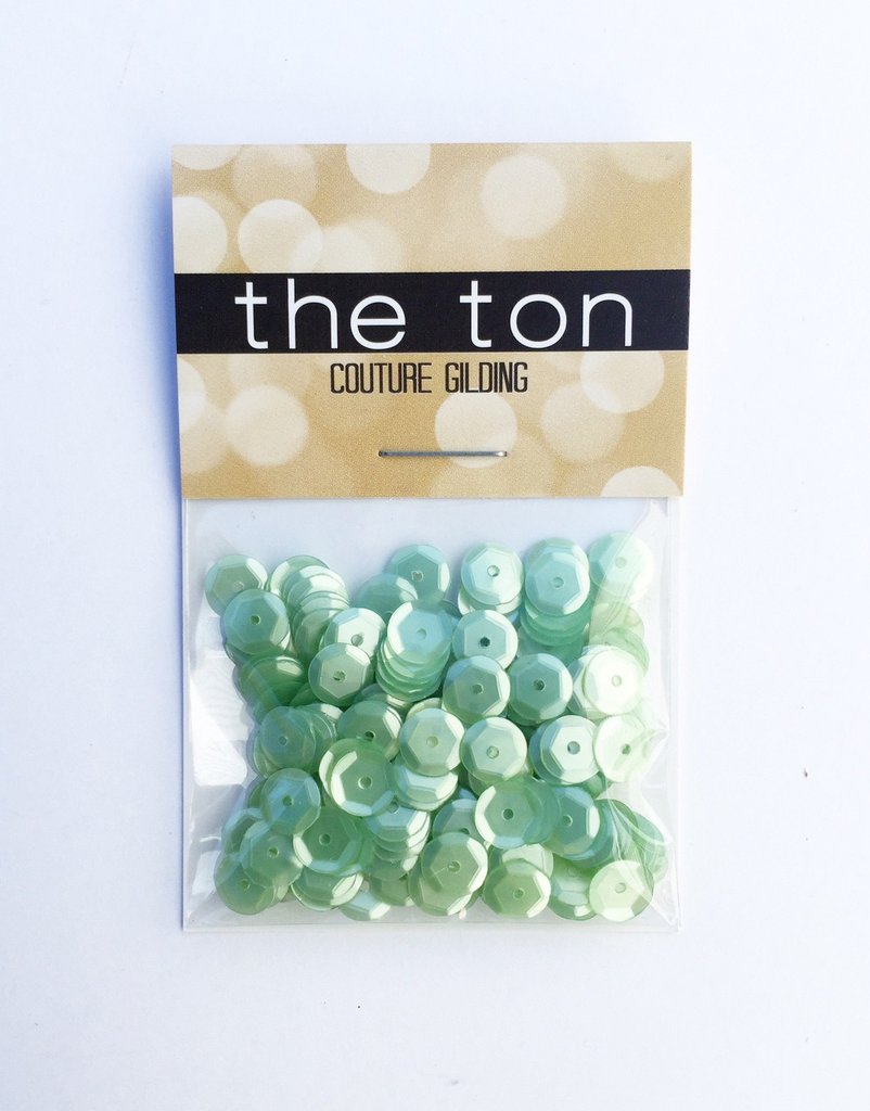 The Ton Green Tea Ice Cream Sequins - Mixed Sizes