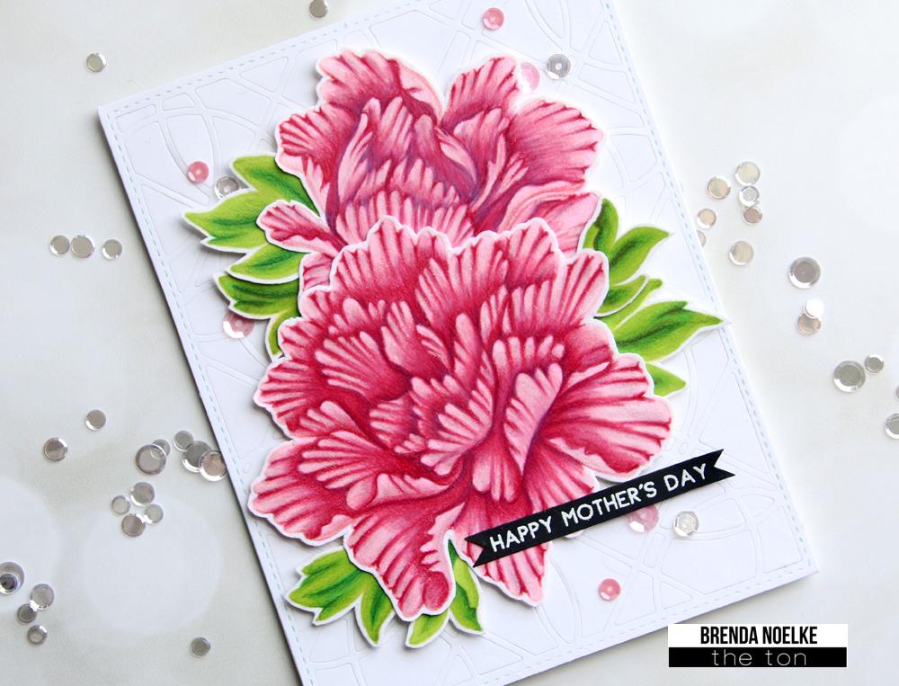 Peony Duo - The Ton Clear Stamps