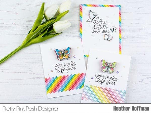 Simple Sayings: Life clear stamp set