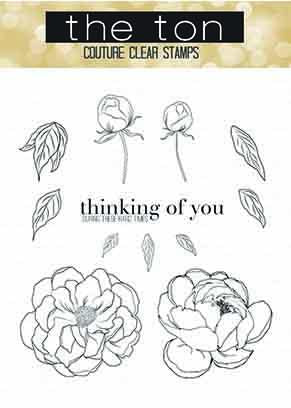 Loose Peonies - The Ton Clear Stamps