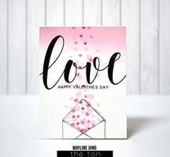Brushed Love - The Ton Clear Stamps