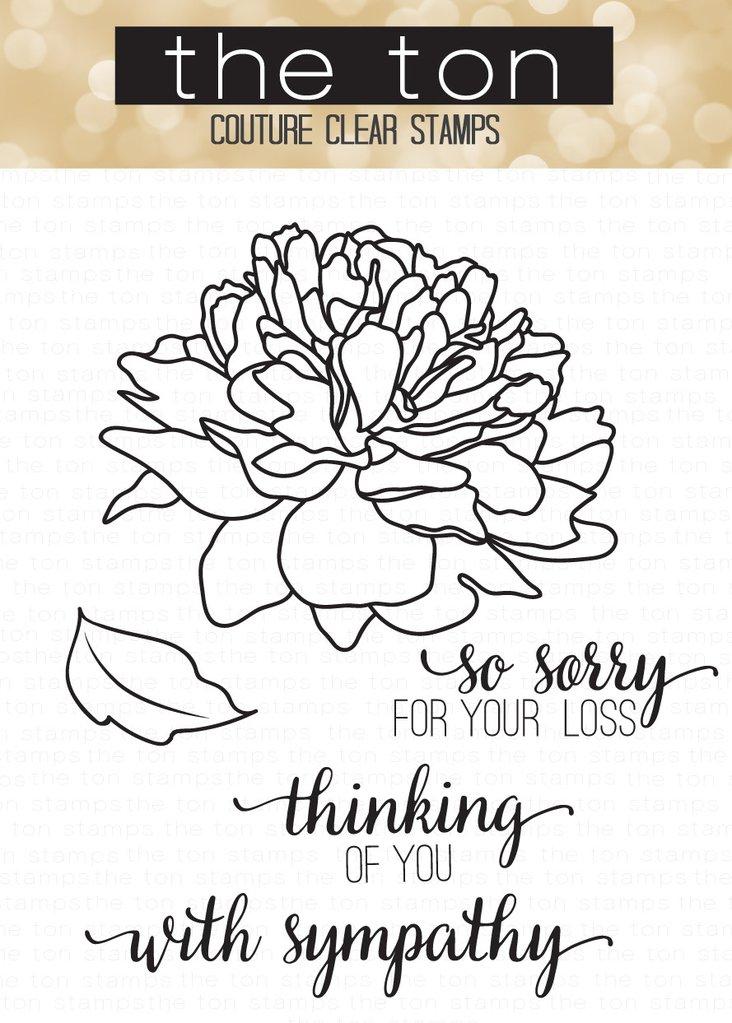 Large Peony 2 - The Ton Clear Stamps