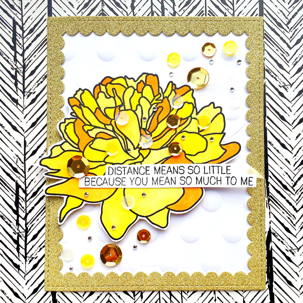 Large Peony 2 - The Ton Clear Stamps
