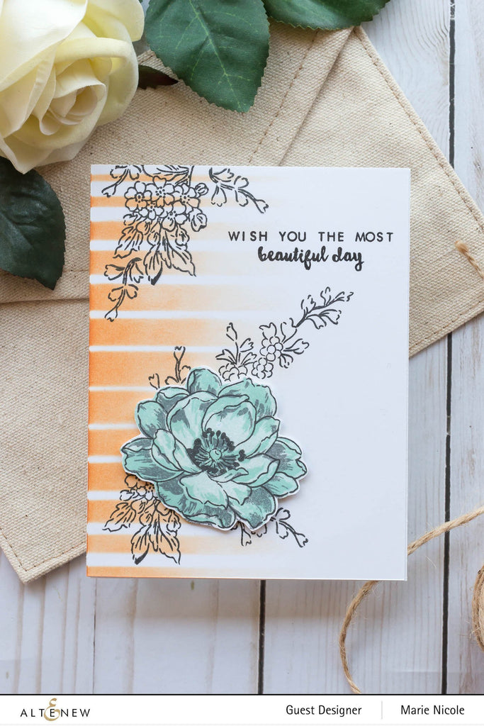 Ombre Stripes Stencil