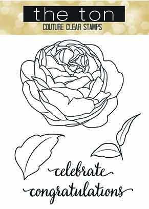 Large Peony 3 - The Ton Clear Stamps