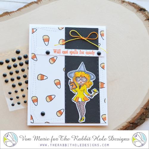 Spellcaster Witch Clear Stamps - The Rabbit Hole Designs