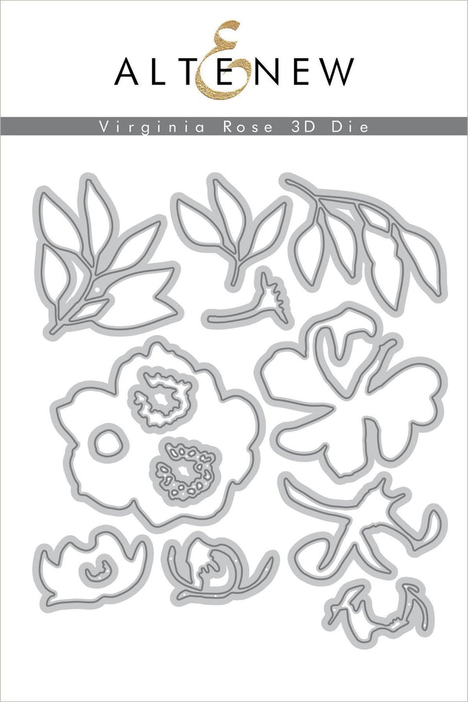 Virginia Rose 3D Die Set