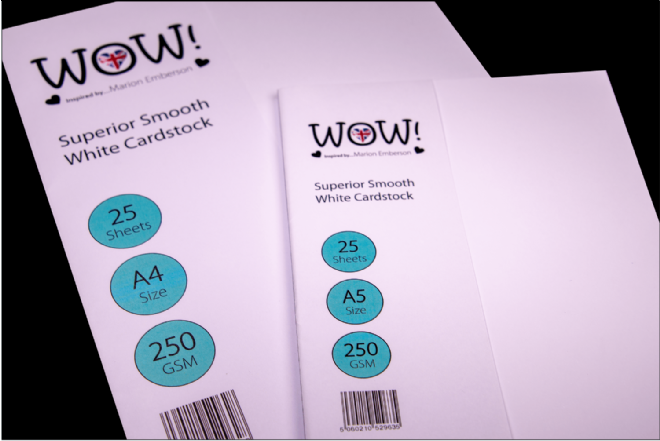 WOW! A5 Cardstock - 25 Sheets